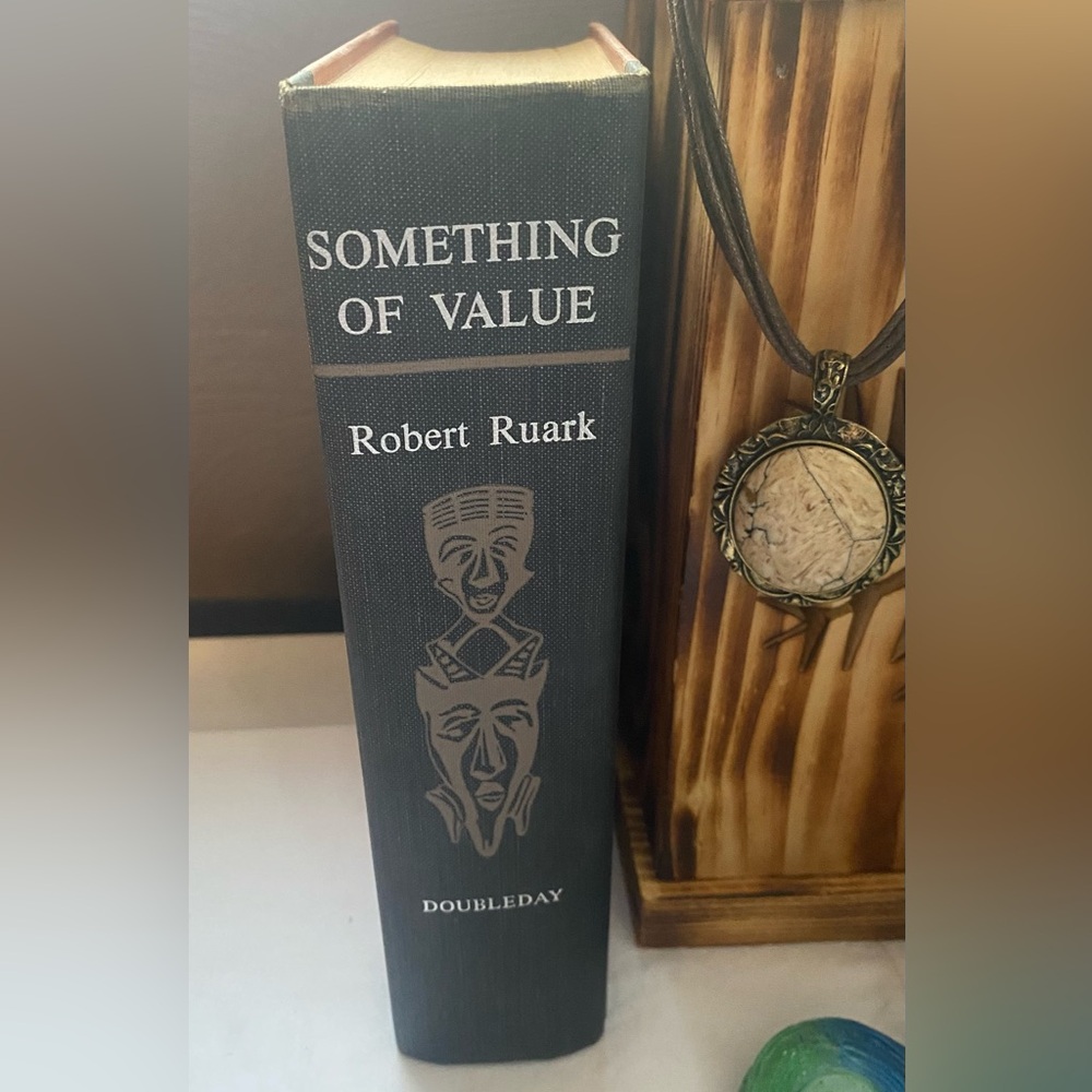 Something of Value book- Robert Ruark- 1955- First Edition-scarce! Mau Mau tribe